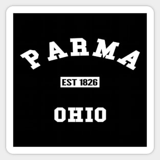 🏹 Parma Ohio USA Strong, Established 1826, City Pride Sticker